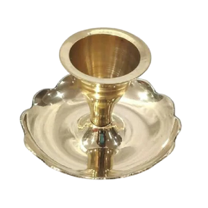 Handmade Eco-Friendly <b>Brass</b> <b>Candlestick</b> Holder and Church Decorative Candle Stand for Christmas Home Decoration - Product Image 1