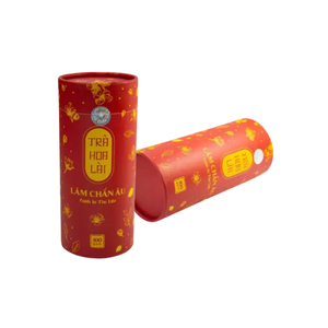 Thé au jasmin (boîte rouge) prix raisonnable ingrédients uniques de goût utilisés pour la préparation ISO HACCP ODM emballage personnalisé fabriqué au Vietnam - Product Image 2