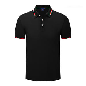 Chemises polo pour hommes en coton et polyester de haute qualité, logo personnalisé, logo brodé, chemise polo de golf à manches courtes pour hommes - Product Image 4