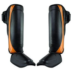 Protège-tibias de Muay Thai Fight Gear – Légers, durables, en PU, protection professionnelle pour l'entraînement de kickboxing - Product Image 3