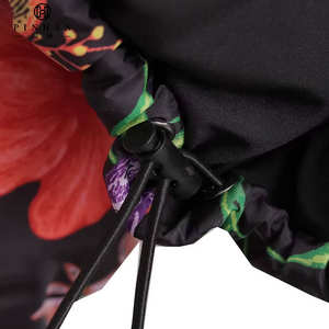 Veste matelassée pour homme en toile imprimée par transfert thermique sur mesure, col montant, Pakistan, imperméable, à capuche, pour l'hiver - Product Image 4