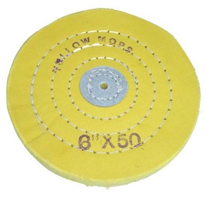 BUFFS DE MOUSSELINE JAUNE fabriqués à partir de mousseline tissée de la meilleure qualité - Product Image 1