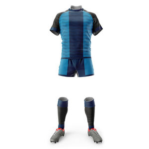Nouveau modèle d'uniforme de rugby Vêtements de sport grande taille Nom de l'équipe personnalisé Uniforme de rugby Ensemble de rugby respirant - Product Image 4