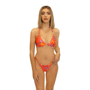 Traje de Baño Lumija Talla XS, Parte Inferior Rasha con Estampado Lilium, Bikinis y Ropa de Playa Chic - Product Image 6