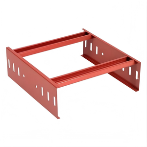 Système de support perforé coloré pour câbles, résistant à la corrosion, en acier galvanisé avec revêtement industriel en poudre - Product Image 3