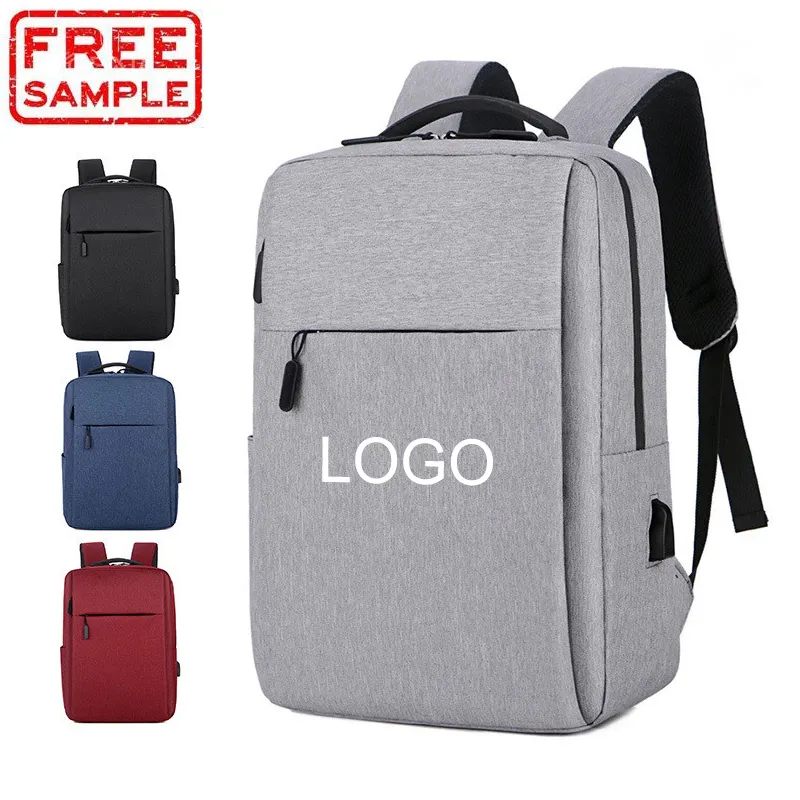 Business Waterproof Portable 15inch Computer Bag Men Messenger Bag Laptop Backpack