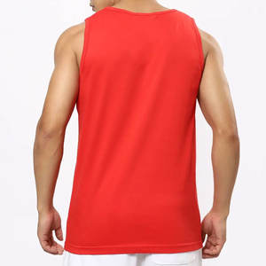 Débardeur de sport pour hommes, vêtements de fitness de haute qualité, col pakistanais, polyester, spandex, couleur unie, coton sport XL - Product Image 3