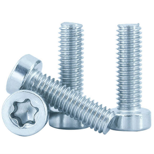Vis à tête hexagonale Torx en acier zingué de grade 8.8 M5-M10 ISO 14579 entièrement personnalisable - Product Image 1