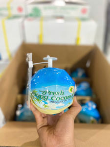 Coco Fresco Joven de Primera Calidad, con Cáscara Entera, Forma de Diamante, Piel Verde, 70-90 Días de Vida Útil, Calidad de Exportación Ben Tre - Product Image 4