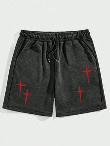 Pantalones Cortos Deportivos para Hombre, Diseño Sólido, Ecológicos, Transpirables, Resistentes al Viento, de Secado Rápido, 95% Algodón, 5% Elastano, con Cordón Ajustable, Pakistán - Product Image 6