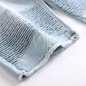 Everyday Mens Casual Wear <b>Short</b> <b>Trousers</b> Regular Fit Lightweight Fabric Simple Pocket Design Summer Apparel Jeans <b>Shorts</b> - Product Image 4