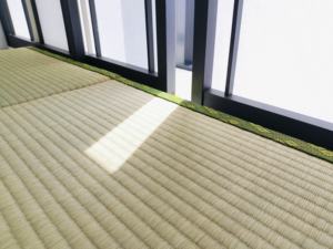 Tapis de tatami carré fait à la main en herbe de jonc japonaise pure ECO5000 de 1800*900mm*60mm - Product Image 4