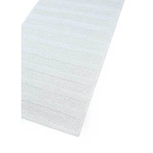 Tapis en laine mérinos noué à la main Zuri Ivory LM-1502, motif abstrait uni, rectangulaire, style Tabriz pour couloir, salon et maison - Product Image 2