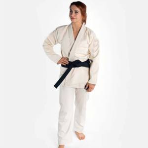 Tela de algodón 100% de alta calidad perfecta para entrenar y luchar mujeres clásicas Jiu Jitsu Gi uniforme ligero transpirable BJJ - Product Image 1