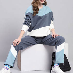 Ropa deportiva de alta calidad, chándal de moda para mujer, ropa para correr, chándal de talla grande de peso pesado para mujer - Product Image 4