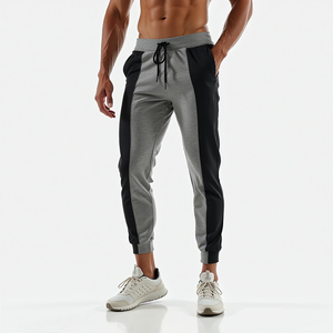 Pantalones Deportivos Transpirables de Secado Rápido para Hombre, Pantalones Jogger de Poliéster/Algodón con Diseño Sólido, Ropa de Gimnasio - Product Image 6