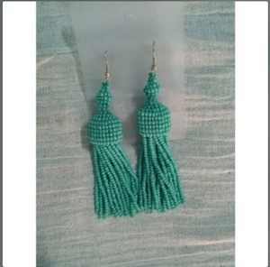 Pendientes de Moda para Mujer con Cuentas Bordadas, Set de Regalo Personal para Acción de Gracias y Año Nuevo - N S TOMAR HANDICRAFTS, Práctico - Product Image 4