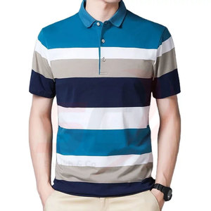 Polo de diseño personalizado para hombre, Camiseta lisa de alta calidad, ropa deportiva informal, Polo bordado, venta al por mayor - Product Image 2