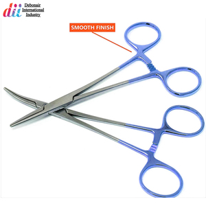 คีมล็อกสเตนเลสใหม่พื้นฐานของเครื่องมือผ่าตัด5.5อุปกรณ์ห้ามเลือดยุงทำด้วยมือโดย debonairii - Product Image 4