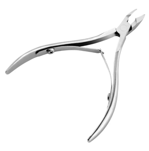 Coupe-ongles professionnel en acier inoxydable lame incurvée argentée coupe-ongles à cuticules pour le soin des ongles - Product Image 3