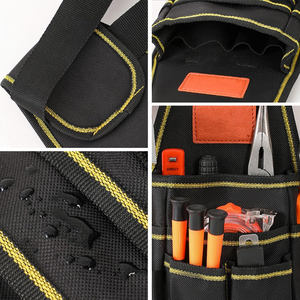 OEM Service Latest Design Leather Tool Bag Factory Direct Sale Top Quality Low Price Genuine Leather Tool Bags - Product Image 5