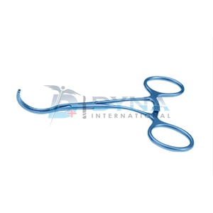 แคลมป์สเตนเลสสตีลคุณภาพสูงกึ่งวงกลม Cooley atraumatic ขากรรไกรโค้งไทเทเนียม4.75 "(12ซม.) - Product Image 1