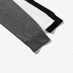 Camisetas de manga larga de gran tamaño para hombre, proveedor mayorista de fábrica, fabricación OEM, camisetas básicas de manga larga, camisetas personalizadas para hombre - Product Image 5