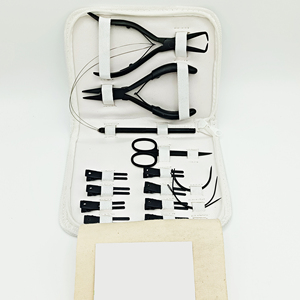 <b>Hair</b> <b>Extension</b> Applicator Tools Kit <b>Micro</b> Link Pliers Set <b>Hair</b> Parting & Styling Comb <b>Micro</b> <b>Bead</b> <b>Hair</b> <b>Extension</b> Tools 5 Pieces - Product Image 4