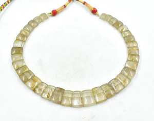 สร้อยคอควอตซ์สีทองรูไทล์สร้อยคอทองคำสร้อยคอควอทซ์ทับทิมสร้อยคอหัตถกรรมสร้อยคอแบบพันรอบลำคอ - Product Image 6