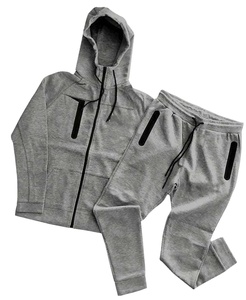 Chándal Deportivo Personalizado de Corte Ajustado, en Poliéster/Algodón, Forro Polar Grueso, Estilo Casual, para Hombre, para Correr, Resistente al Viento, 2026 - Product Image 2
