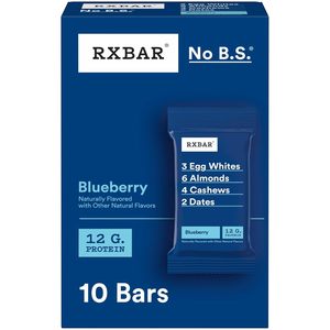 RXBAR Protein <b>Bars</b>, Protein Snack, Snack <b>Bars</b>, Blueberry, 18.3oz Box (10 Count) - Product Image 4
