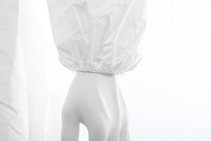 Combinaison de travail jetable en coton de qualité supérieure, respirante, antibactérienne, vêtement de sécurité avec capuche, impression sérigraphique pour hommes, vêtements de travail de haute qualité - Product Image 5