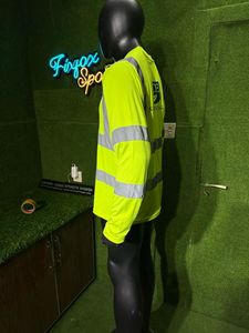 Camiseta DE SEGURIDAD reflectante al por mayor, ropa de trabajo, camisa de alta visibilidad, camisetas de seguridad de poliéster 100% de manga larga con logotipo personalizado - Product Image 5