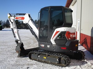 2021 Bobcat E35R2รถขุดขนาดเล็กประสิทธิภาพสูง35แรงม้าสภาพใหม่พร้อมเครื่องยนต์600ชั่วโมง & ส่วนประกอบหลักของปั๊ม - Product Image 5