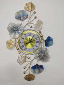 Ak – horloge murale décorative verticale en laiton, fer doré pour la décoration - Product Image 3