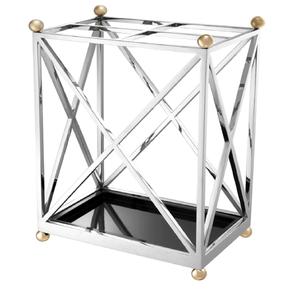 Argent Hôtel Intérieur Parapluie Stand De Stockage Rack Élégant Parapluie Seau Intérieur Maison Décoration Royal Ombre Poudre Enduit - Product Image 1