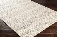 Tapis de chambre moderne 100% laine, tapis de salon, grand tapis lavable, tapis tufté à la main pour les salons spacieux
