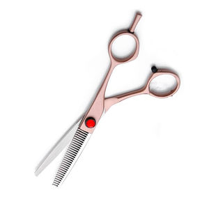 Ciseaux amincissants à poignée fantaisie Ciseaux à cheveux à vis fantaisie pour ciseaux amincissants de beauté avec repose-doigt réglable - Product Image 4