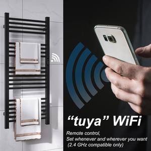 Calentador de <span class=keywords><strong>toallas</strong></span> eléctrico inteligente EVIA Tuya Wifi, <span class=keywords><strong>secador</strong></span> de <span class=keywords><strong>toallas</strong></span> de <span class=keywords><strong>baño</strong></span> para <span class=keywords><strong>Baño</strong></span> - Product Image 2