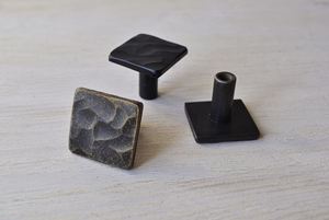 Handcrafted cast iron knobs pull cabinet drawer for home dresser door cabinet furniture decorative <b>kitchen</b> wardrobe handle knobs - Product Image 2