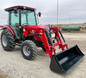 รถแทรกเตอร์ TYM รุ่นใหม่ ปี 2024 แบบมีล้อ ขับเคลื่อน 4 ล้อ 48.3 แรงม้า พร้อมเครื่องยนต์ เกียร์ มอเตอร์ ปั๊ม เกียร์แบริ่ง ระบบดิจิตอล กำลังไฟฟ้าตามมาตรฐาน อายุการใช้งานยาวนาน - Product Image 1