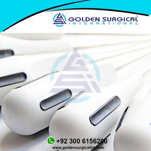 Instrument dentaire, élévateur luxateur, chirurgie buccale, extraction, élévateur de racine apicale, acier inoxydable avec poignée en plastique - Product Image 4