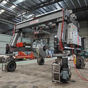 Grúa de pórtico hidráulica Rtg montada en neumático de goma de 20 toneladas con gancho tipo C - Product Image 2