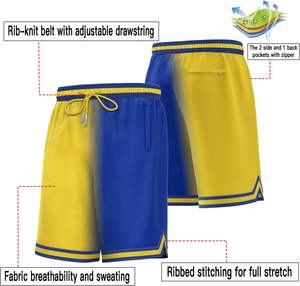 Trendy <b>Men</b> <b>Basketball</b> <b>Shorts</b> With Quick Dry Fabric Mesh Sides And Sport Fit Perfect For Activewear And Streetwear - Product Image 5