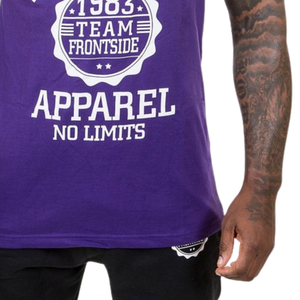 <b>Mens</b> Dark Purple Bodybuilding Stringer Tank <b>Top</b> <b>Muscle</b> Fit Sleeveless Gym Vest Workout Fitness Training Apparel - Product Image 6