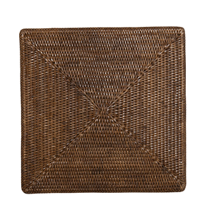 เสื่อหวายสีน้ำตาลงานหัตถกรรมที่วางของตกแต่งโต๊ะสีธรรมชาติเป็นมิตรกับสิ่งแวดล้อมทำด้วยมือจากเวียดนาม - Product Image 1