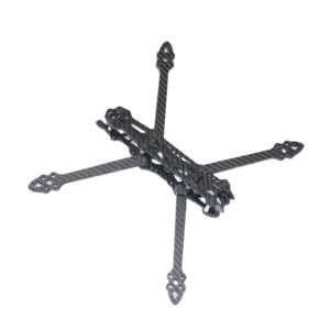 Marco personalizado de Dron de fibra de carbono de 4 y 7 pulgadas, accesorios de avión con varilla de carbono FPV y patrones de tubo - Product Image 6