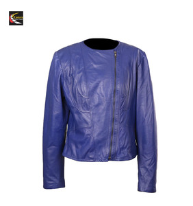 Chaquetas de cuero de moda para mujer Venta al por mayor Producción a granel Directo de fábrica Barato - Product Image 5