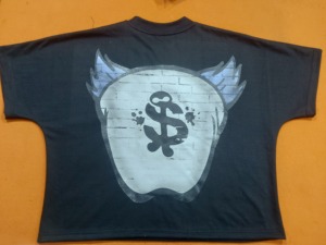 Custom <b>Mens</b> Cropped Shirt 2 Layer t Shirt with Custom Design and Custom Sizing Drop Shoulder <b>Tshirts</b> - Product Image 6