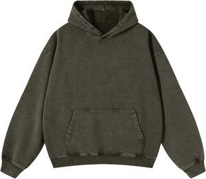 Sudadera con capucha de gran tamaño para mujer, OEM jersey de lana, sudadera personalizada de manga larga, fabricante de ropa al por mayor - Product Image 1